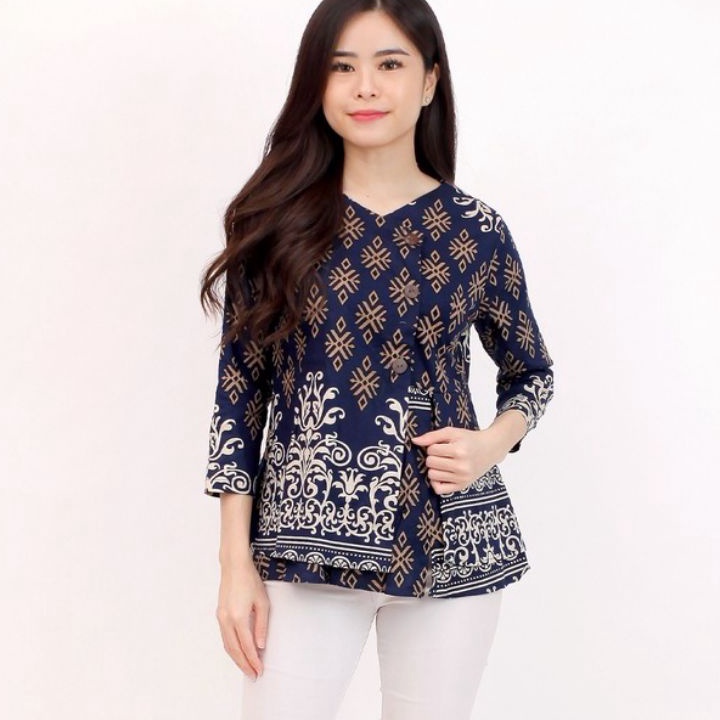 BATIK WANITA  ATASAN BATIK WANITA A3614  BAHAN BATIK STRETCH