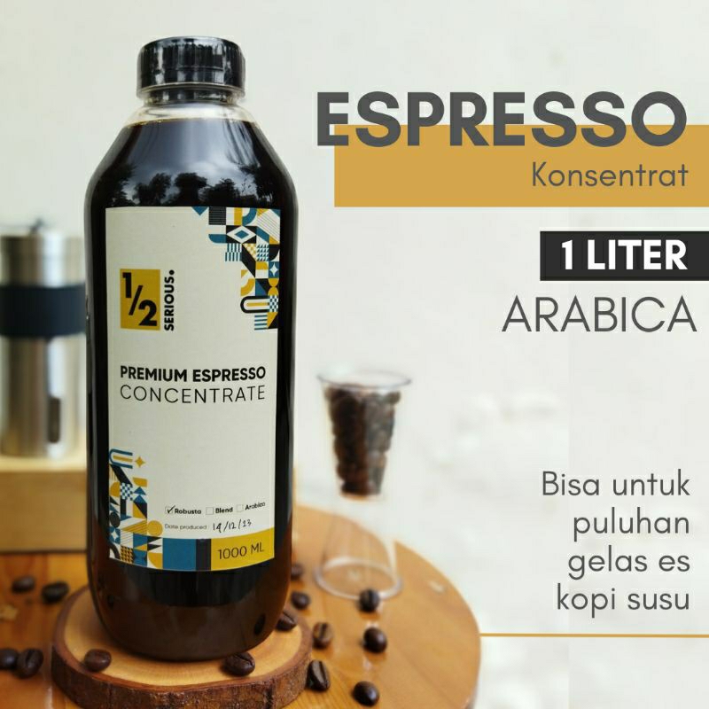 

Espresso Konsentrat 1 Liter Arabica NEW