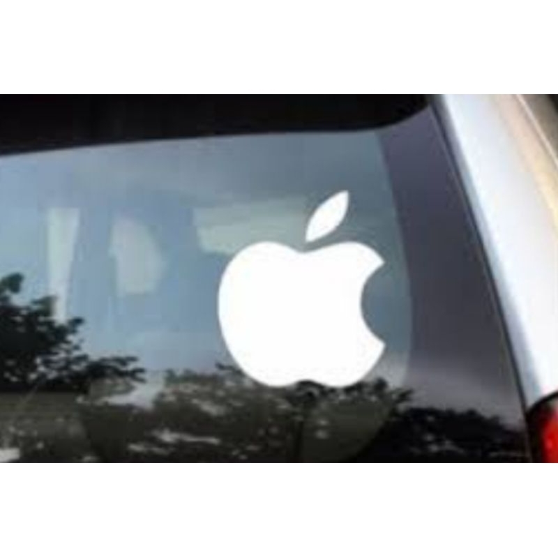 Stiker Cutting logo Iphone