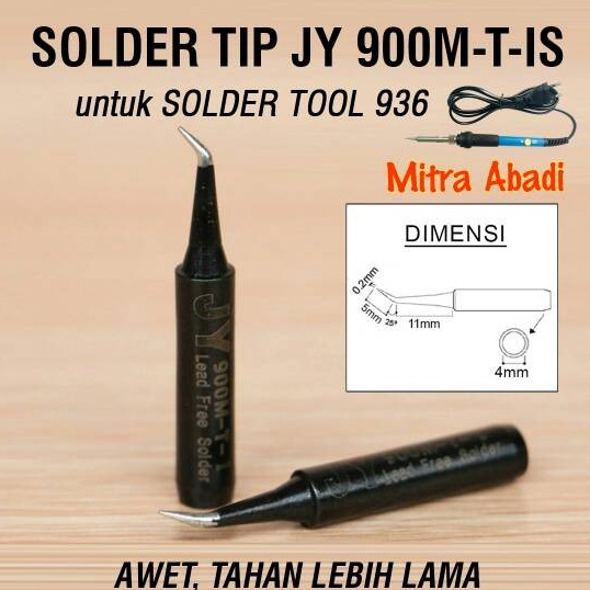 Mata SolderSolder Tip JY 9MTIS for Solder Tool 936