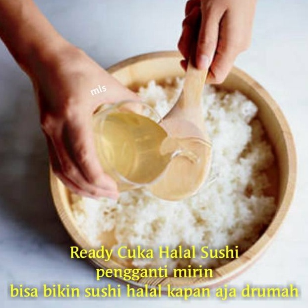 

PROMO ALE sushi seasoning cuka sushi 2ml 1 ml vinegar mirin halal bahan sushi cuka beras cuka nasi bento kimbap cuka beras