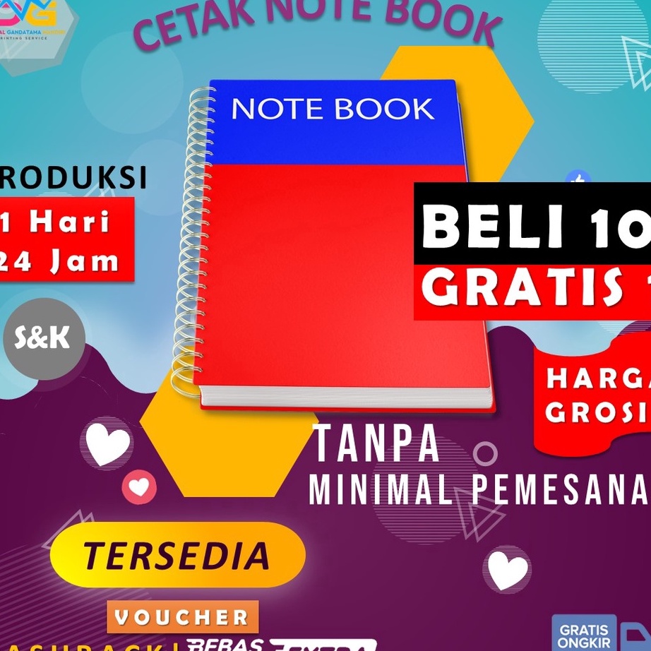 

Best Product CETAK NOTEBOOK A6