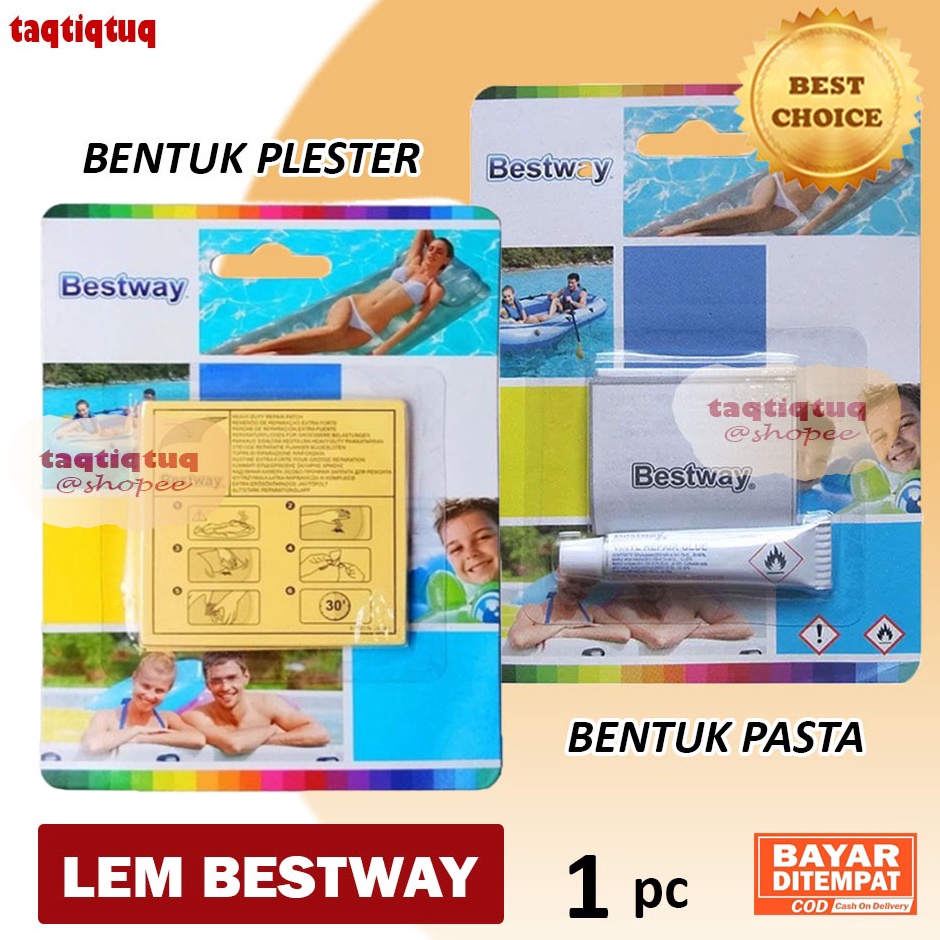 

Diskon BESTWAY Lem Odol Lem Plester Untuk Kasur Angin Lem Sofa Angin Lem Bestway Lem Ban Pelampung Renang Lem Kasur Angin Penambal Kasur Angin Bocor Penambal Sarung Tangan Karet Repair Kit Glue Bestway Intex