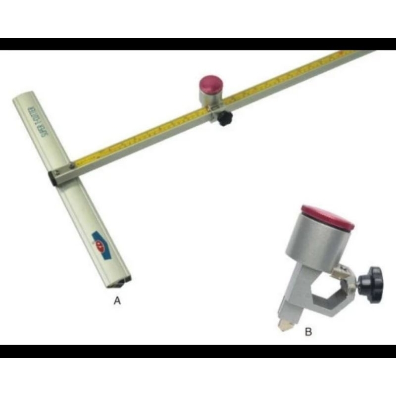 KD BLD(T)-150B Stick Batang Alat Potong Kaca Lurus Glass Cutter 150cm