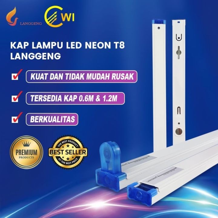 Rumah Kap Lampu TL T8 LED 120 cm 120cm 18w 17w 16w 16 17 18 watt