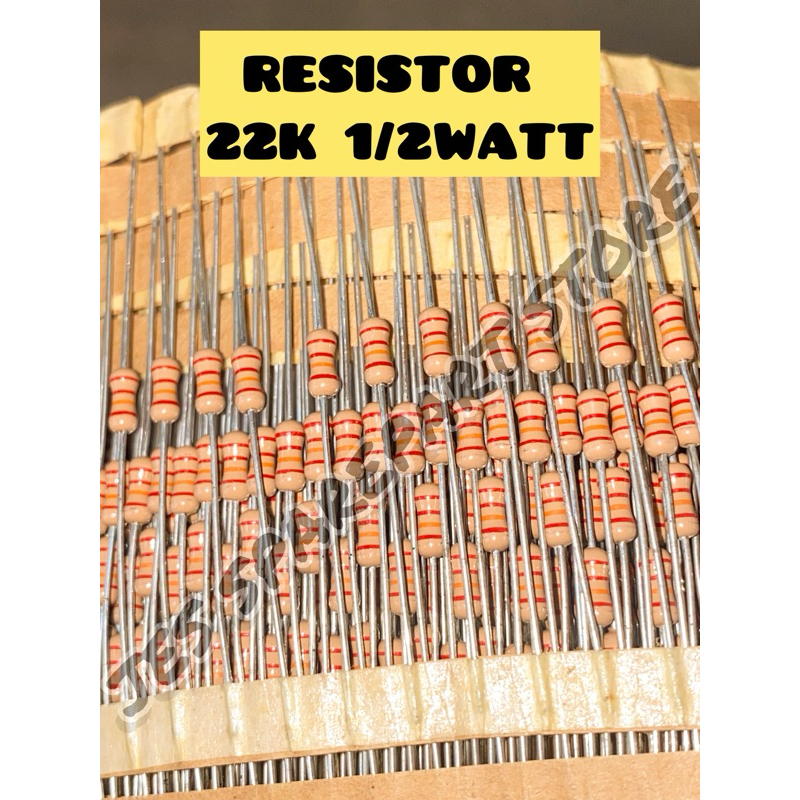 RESISTOR  22K 1/2WATT