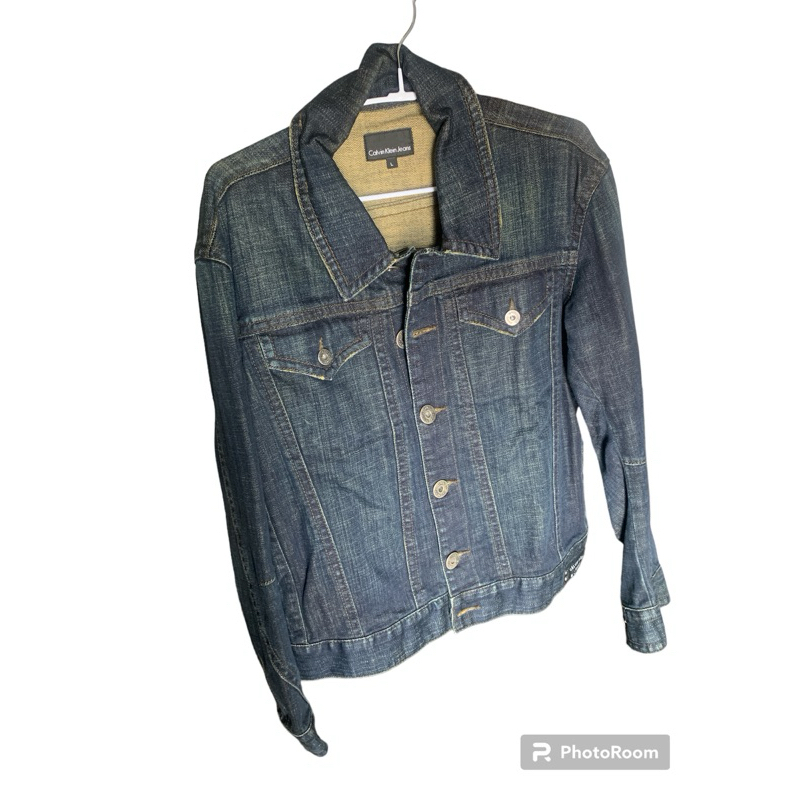 PRELOVED JAKET JEANS CK