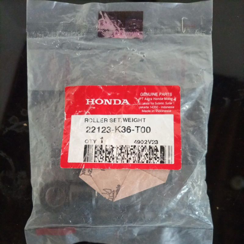 22123-K36-T00 ROLLER SET WEIGHT VARIO 150