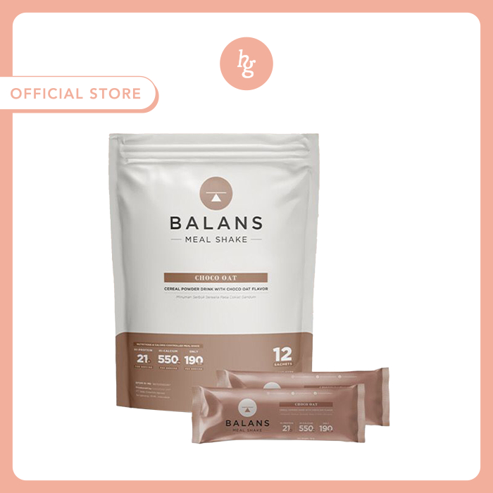 Balans - Meal Shake Choco Oat | 12 Sachet