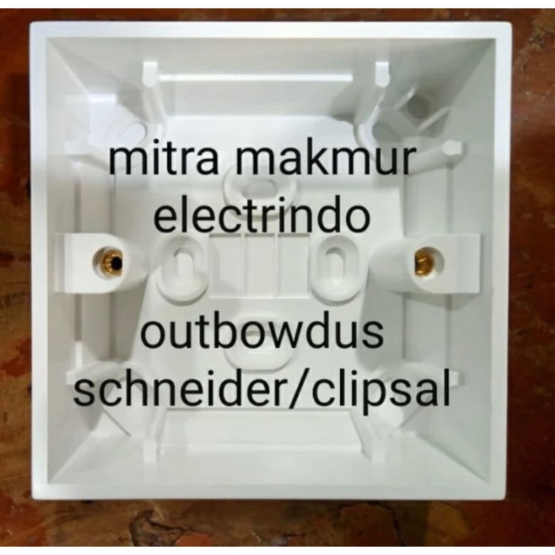 Outbowdus clipsal / schneider kotak putih outbowdus stopkontak /saklar
