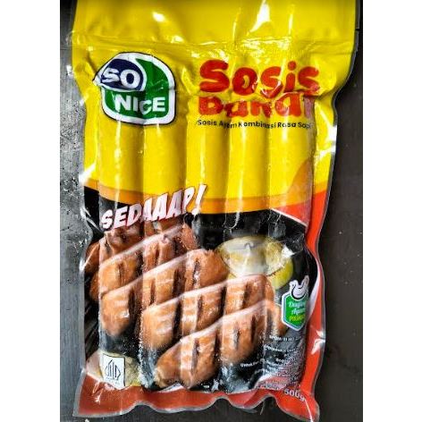 

SO NICE Sosis Bakar Mini isi 10 500g