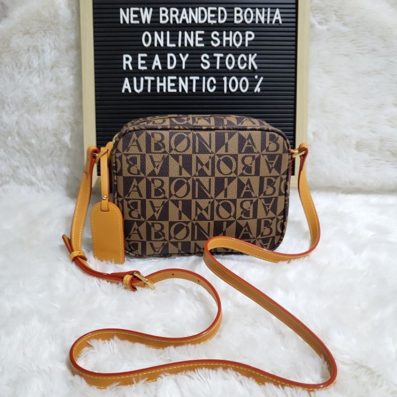 tas bonia original sling camera bag monogram classic