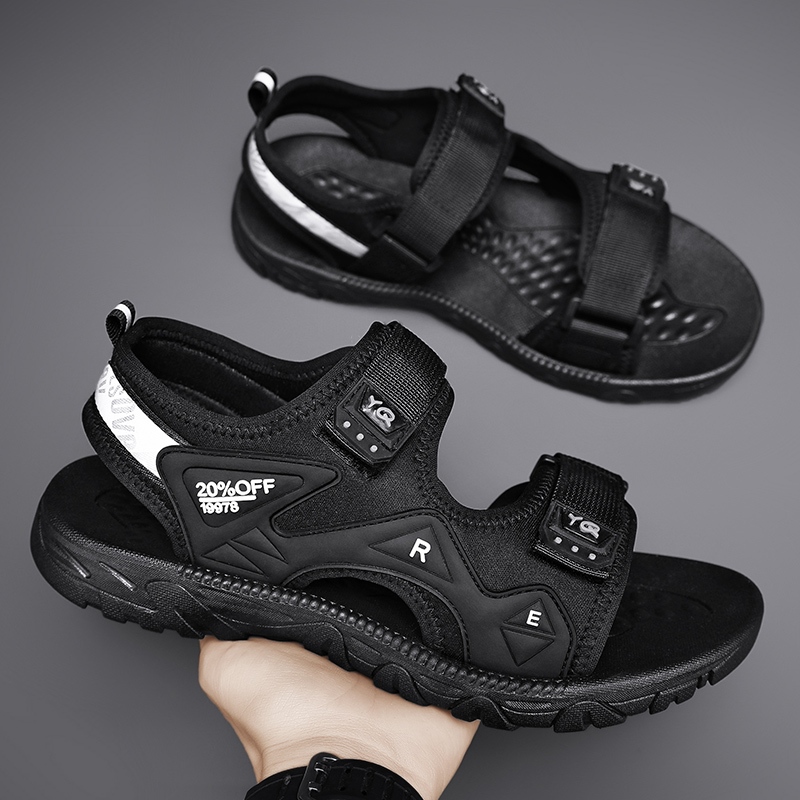 Sandal Pria Dewasa Sendal karet Pria  Pria Flat Rumah Slipper Sendal Jepit Swallow Sandal Selop Cowo