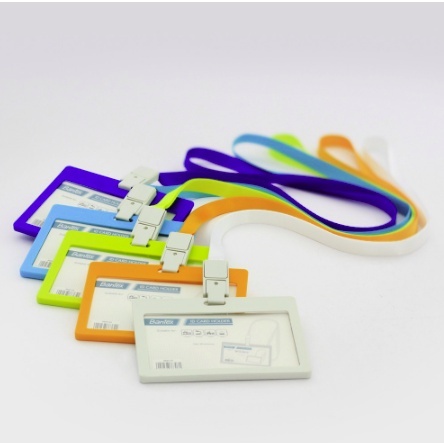 

Bantex ID Card Holder Larnyard 90x54mm Landscape 8863