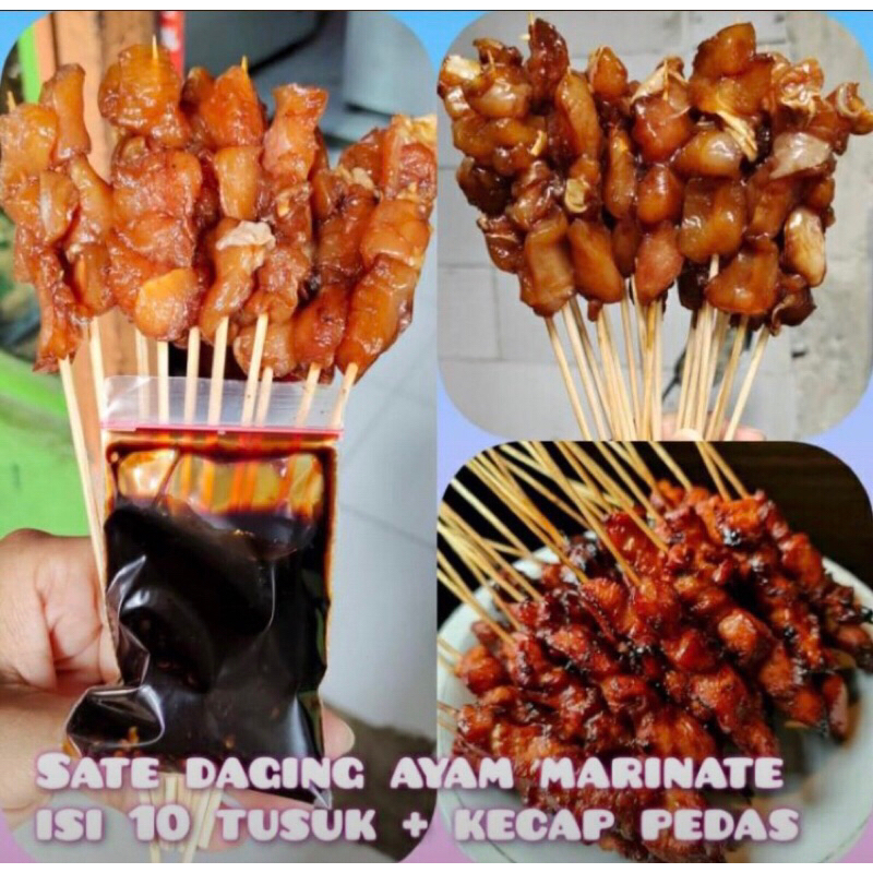 

Sate Ayam Marinasi