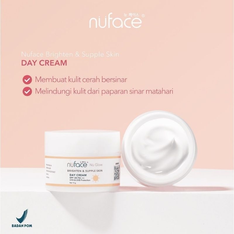 Nuface Nu Glow Brighten & Supple Skin Day Cream