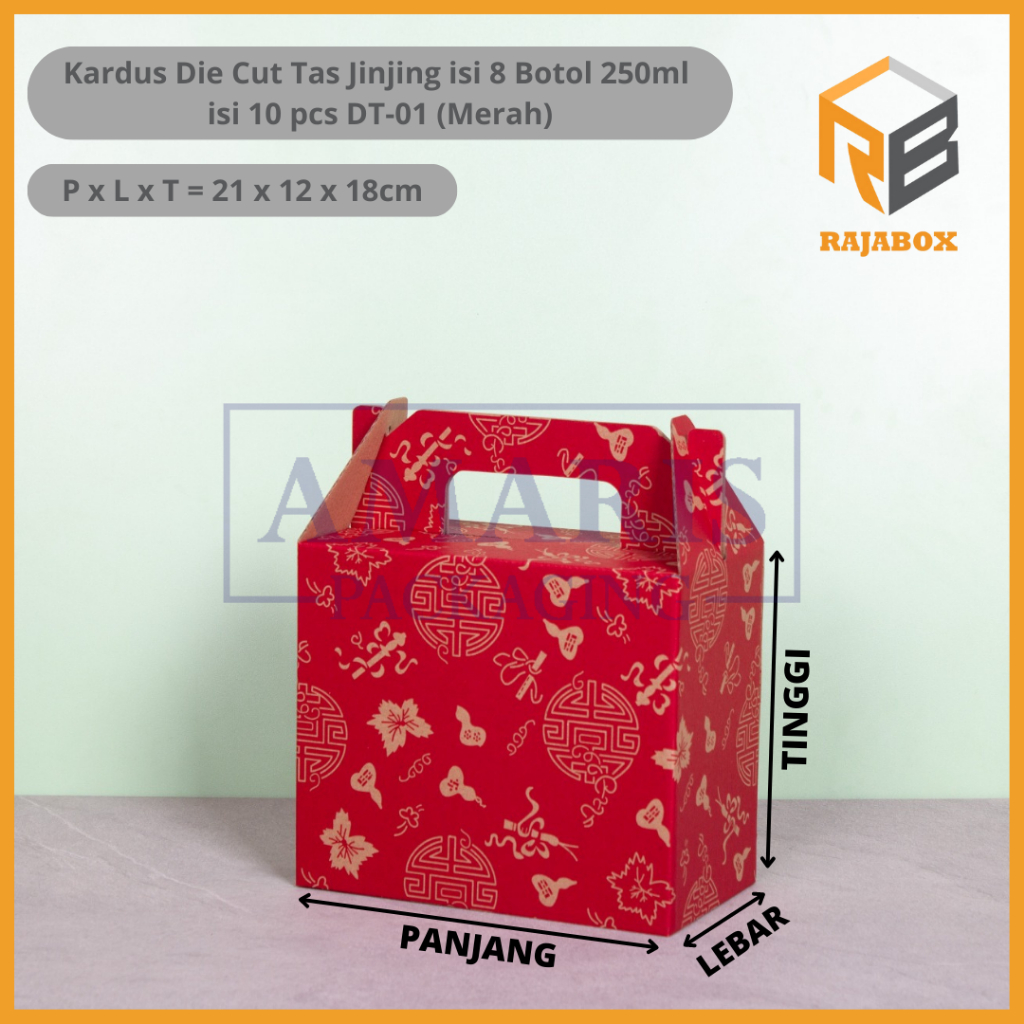 

Kardus Die Cut Tas Jinjing DT-01