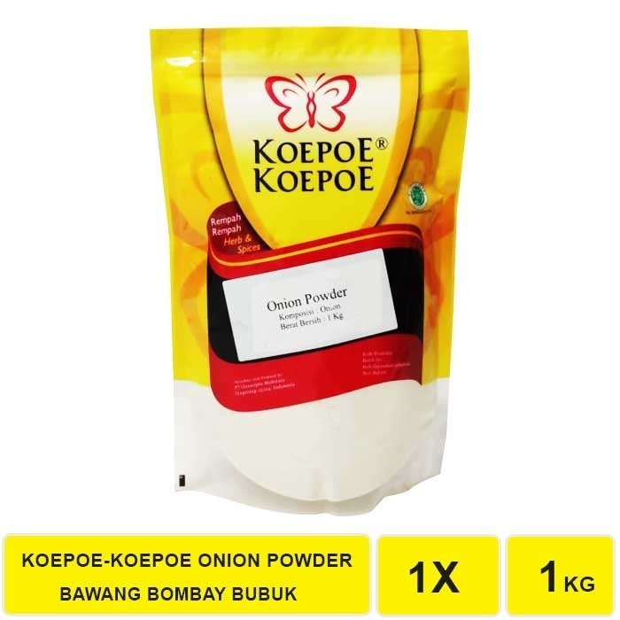 

Koepoe Koepoe Onion Powder 1kg (Bawang Bombay Bubuk)