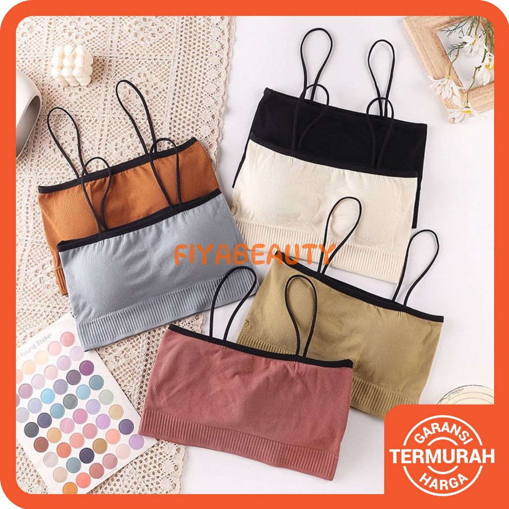 Tank Top Bra Tanktop Korean Style Tank Top Bra Wanita Tangtop Bra BWR