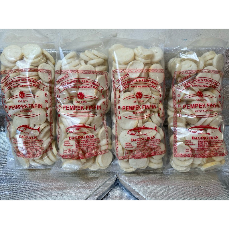 

paket ekonomis kerupuk koin ikan isi 4