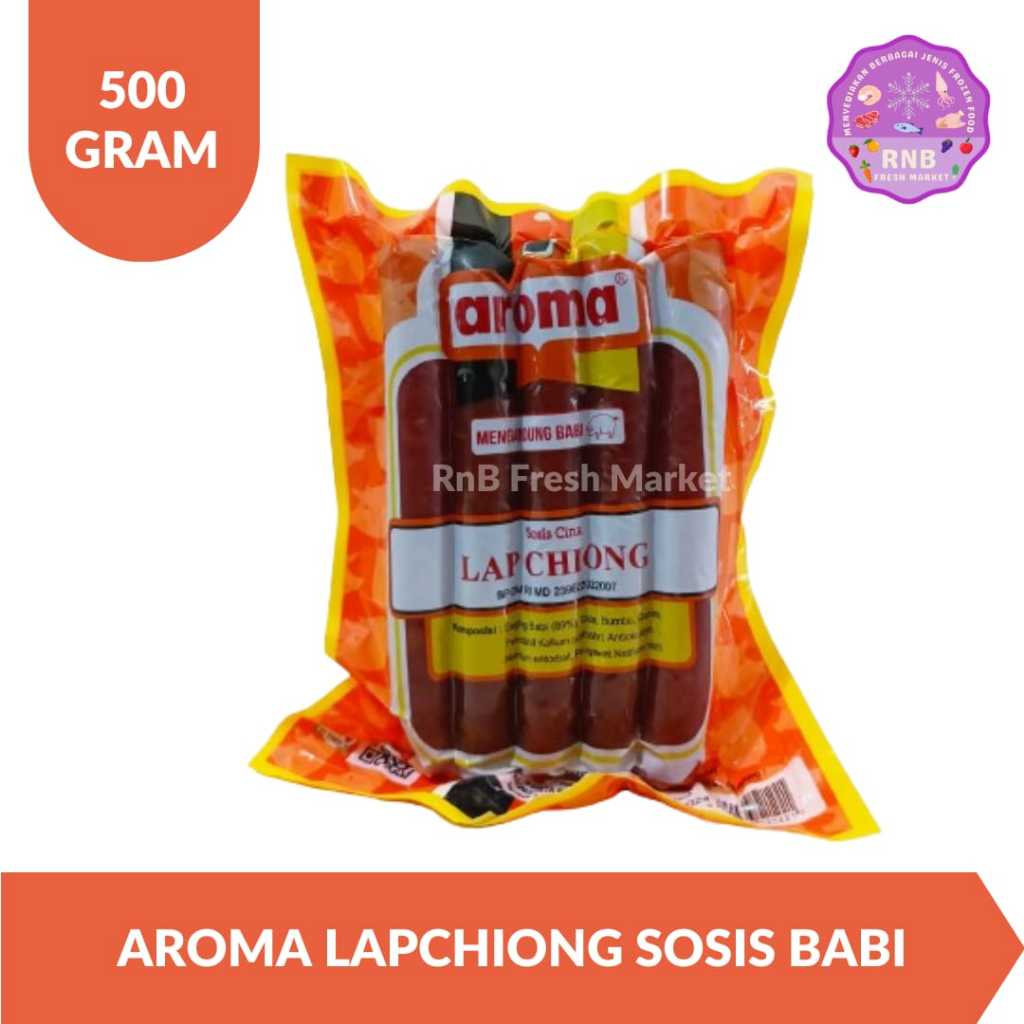 

Aroma Lapchiong Sosis Babi Non Halal Netto 500 Gram