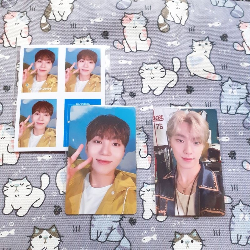 SEVENTEENTH HEAVEN LD LUCKY DRAW M2U DINO POB PC PHOTOCARD WEVERSE GLOBAL CARAT VER SEUNGKWAN SET