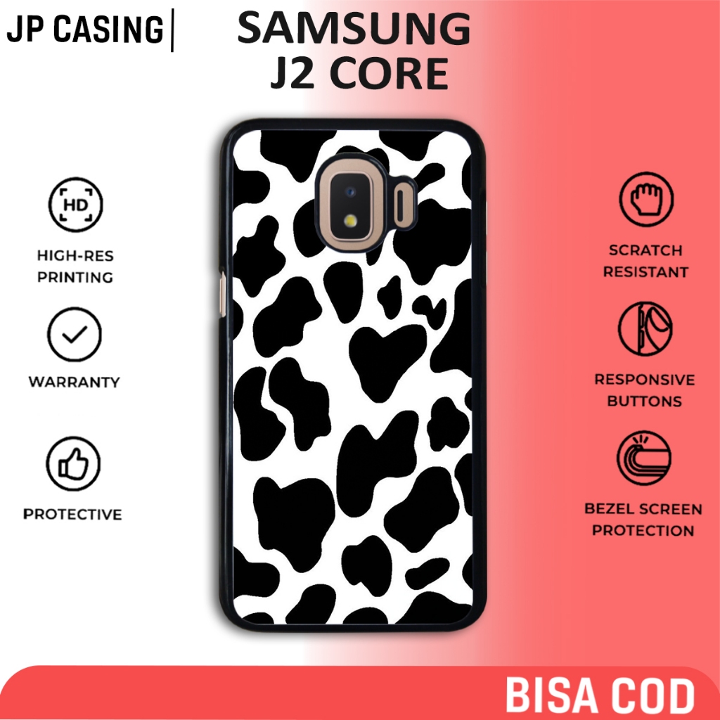 case samsung j2 core terbaru aesthetic anime cow 02 keren casing cewek cowok hp mewah bahan softcase