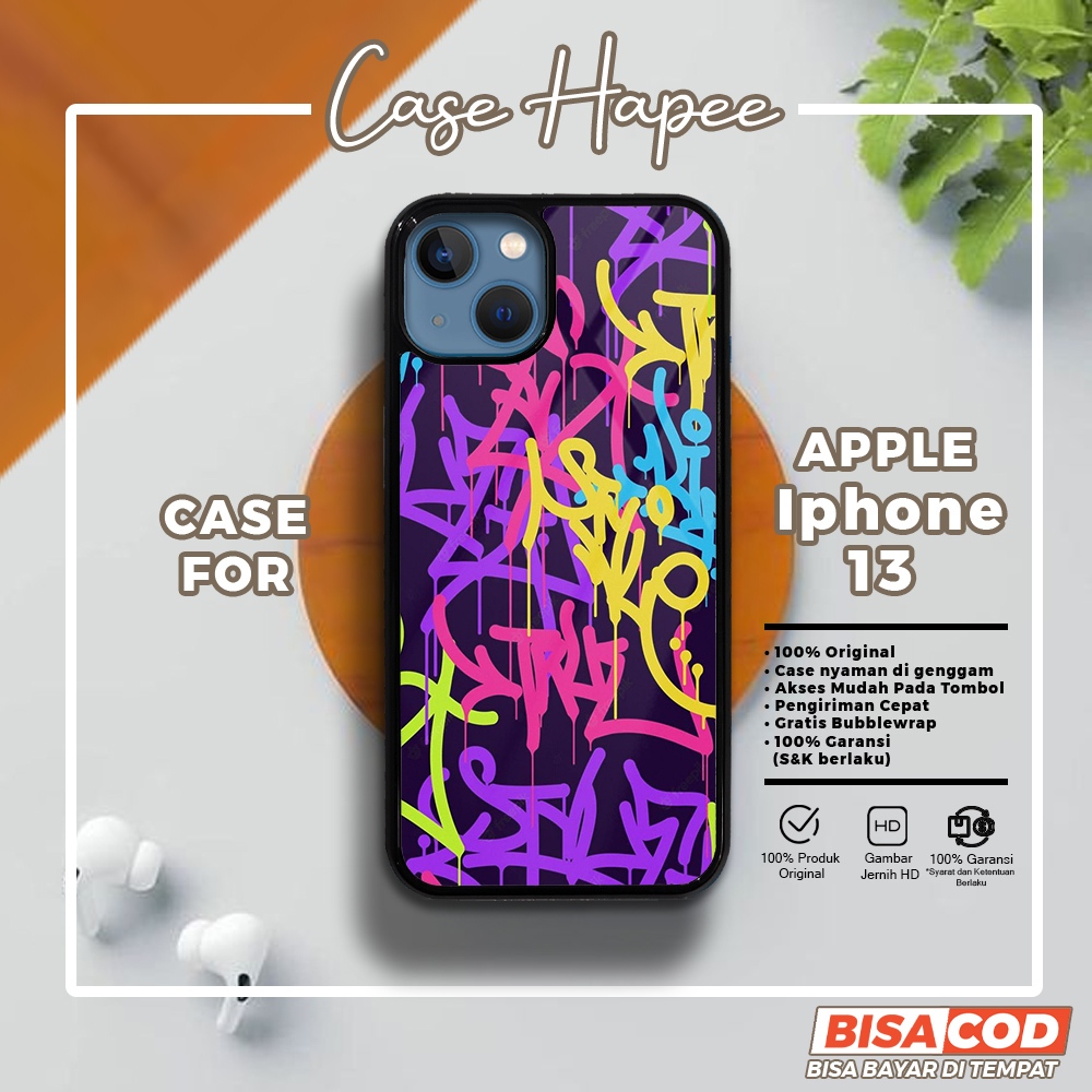 Case Iphone 13 Casing Iphone 13 [GRFY] Casehapee Case Glossy Case Aesthetic Custom Case Premium Soft