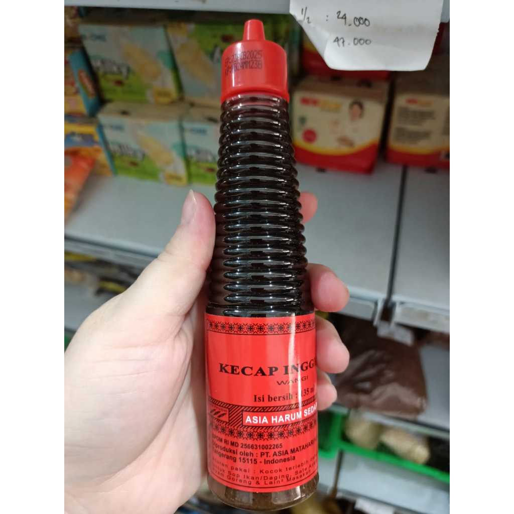 

Kecap inggris Asia harum sedap 135ml