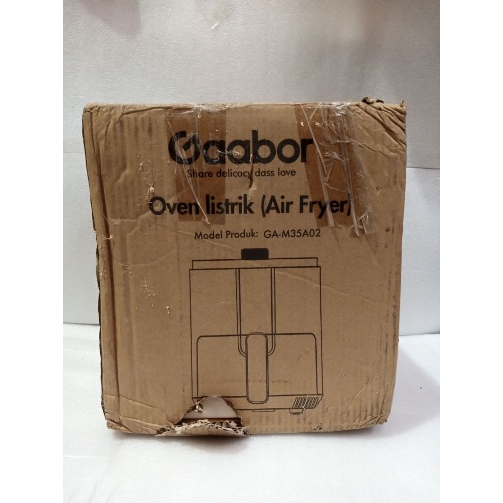 [Defect Kemasan] Gaabor B-GA-M35A02 Air Fryer Low Watt 3.5L M35a02 Mesin Penggorengan Tanpa Minyak A