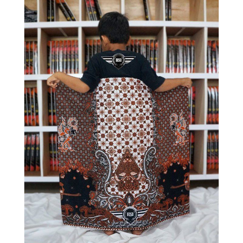 Sarung batik anak usia 6-8 tahun-Sarung batik kecil