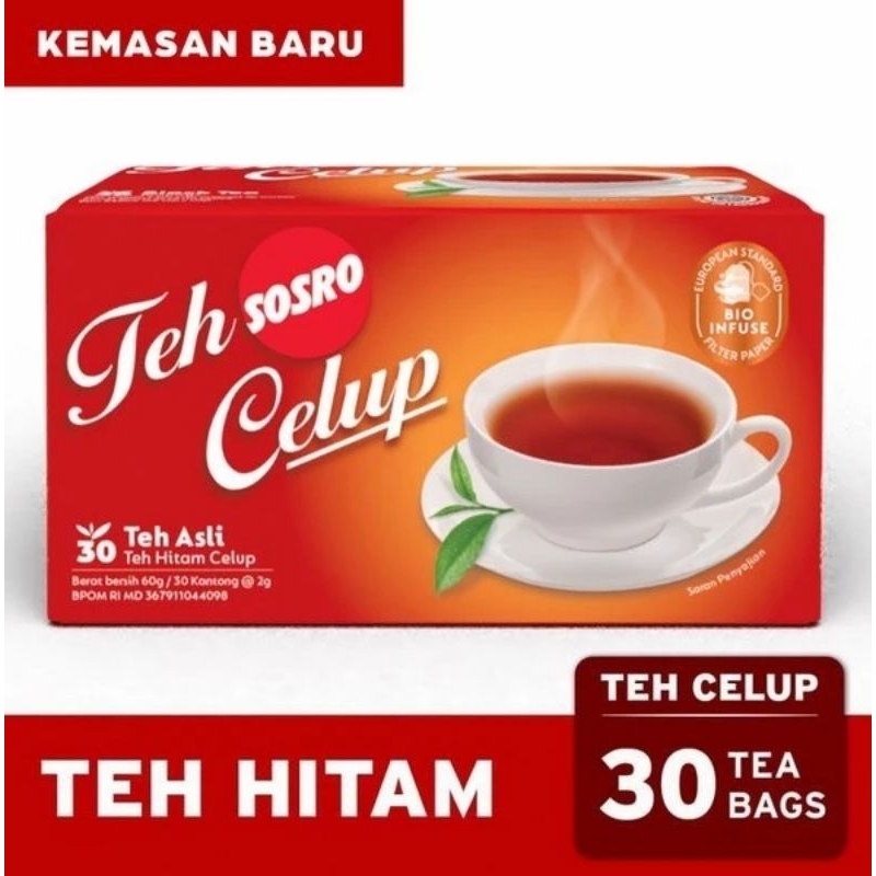 

Sosro Teh Celup 30 pcs