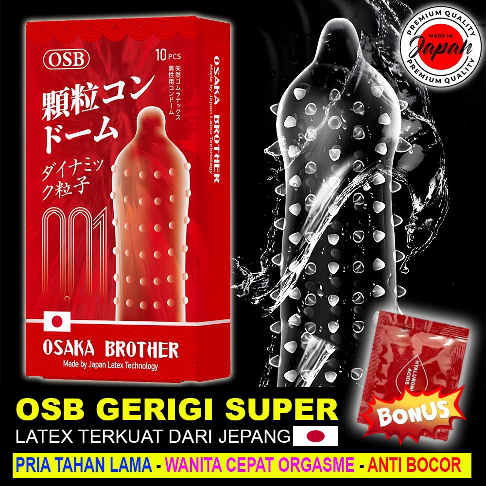 Kondom Pria 001 Delay Lubricant Premium - Kondom Tahan Lama untuk Pria Tertipis Berduri Bersisik dan