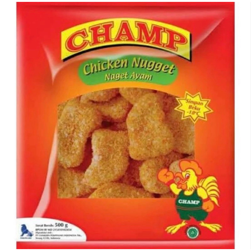 

CHAMP CHICKEN NUGGET 500GR
