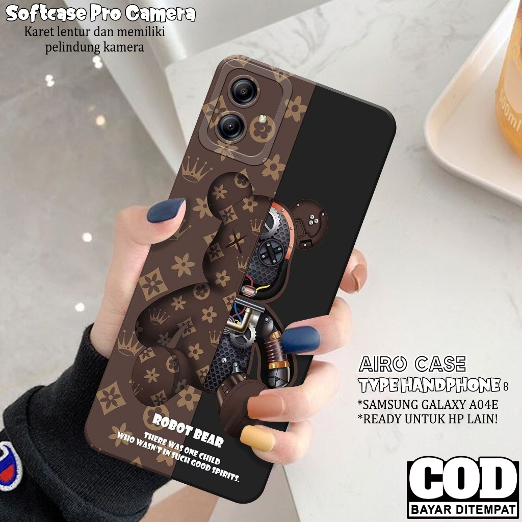 Case Samsung Galaxy A04E - Softcase Samsung Galaxy A04E - Fashion Case Kartun - Casing Samsung Galax