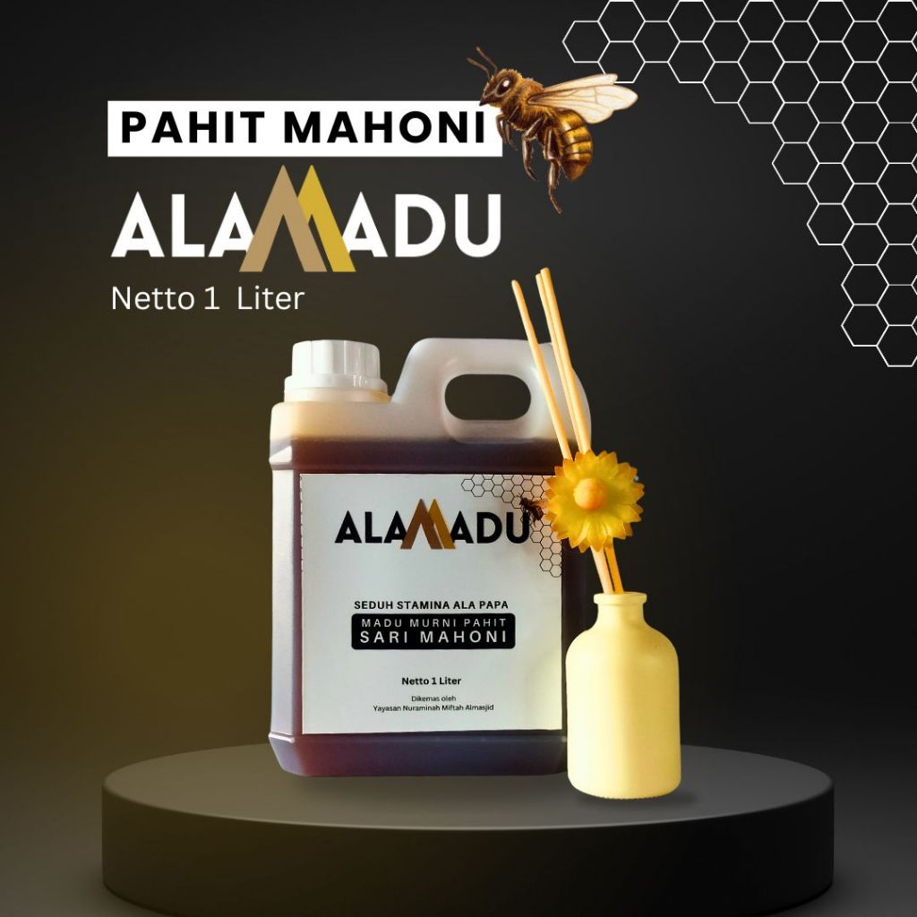 

Madu Asli 100% Tanpa Campuran - Alamadu Manis Kaliandra 1 Liter