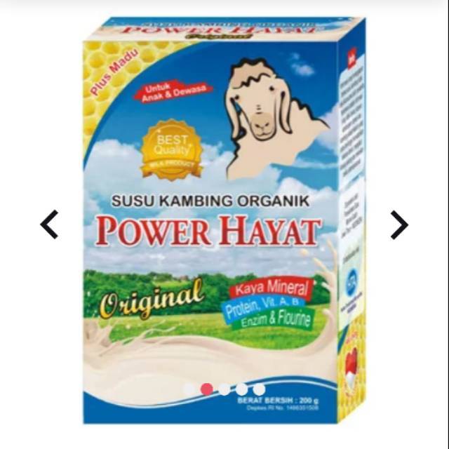 

Susu Kambing Etawa Bubuk Power Hayat - Susu Kambing Etawa Original Tinggi Protein