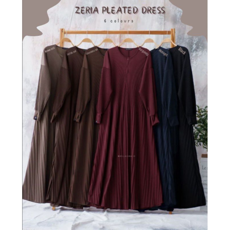 BELLALUNA - ZERIA PLEATED DRESS