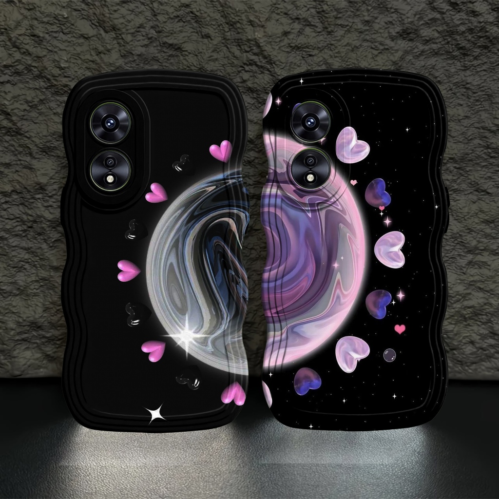 Case Gelombang Oppo A38 2023 Terbaru Softcase Gelombang Pelindung HandPhone (CG-01)