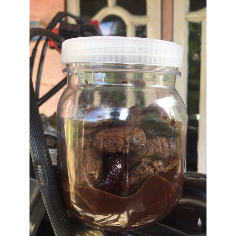 

Cookies lumer siram cokelat