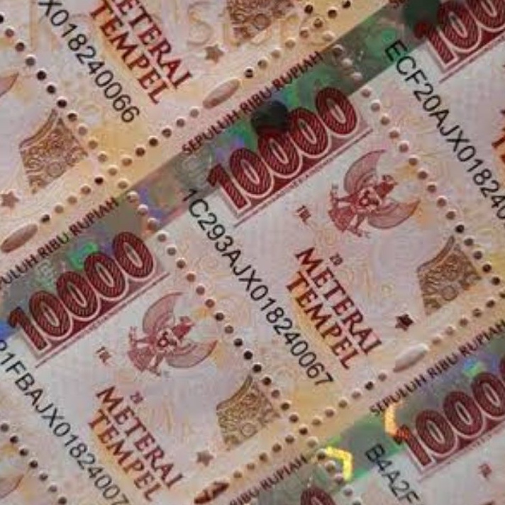 

Bayar Di Tempat Materai 1 Original Pasti Murah