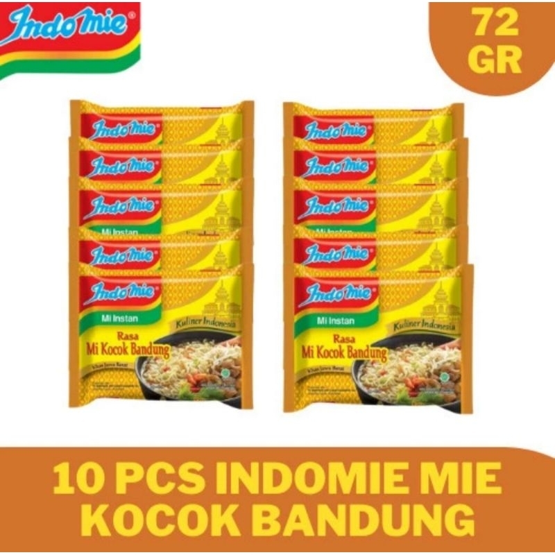 

Indomie Rasa Kocok Bandung 10 PCS