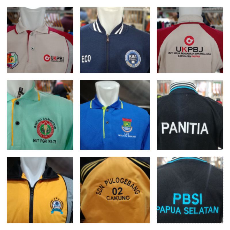 Jasa Bordir komputer Costem