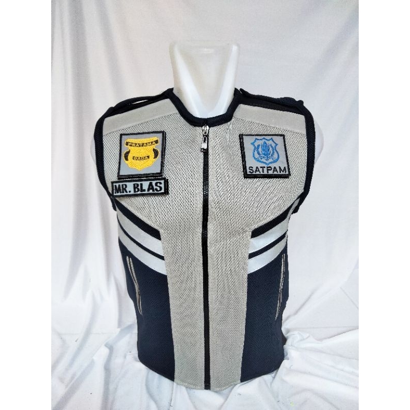 rompi satpam rompi satpam terbaru rompi satpam jala tebal