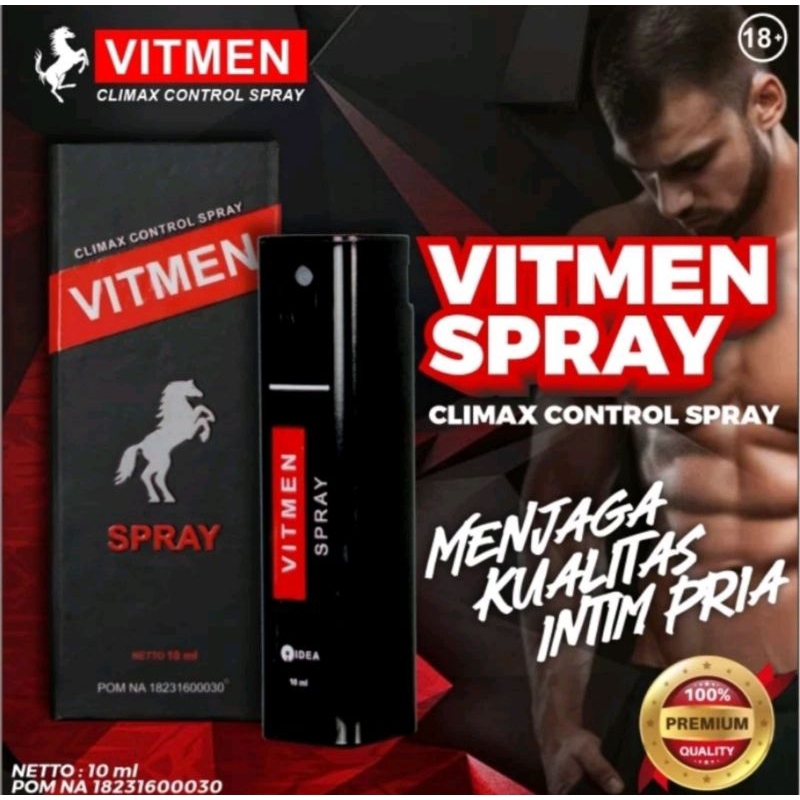Vitmen Spray Original Penambah Durasi Kuat Semprot BPOM