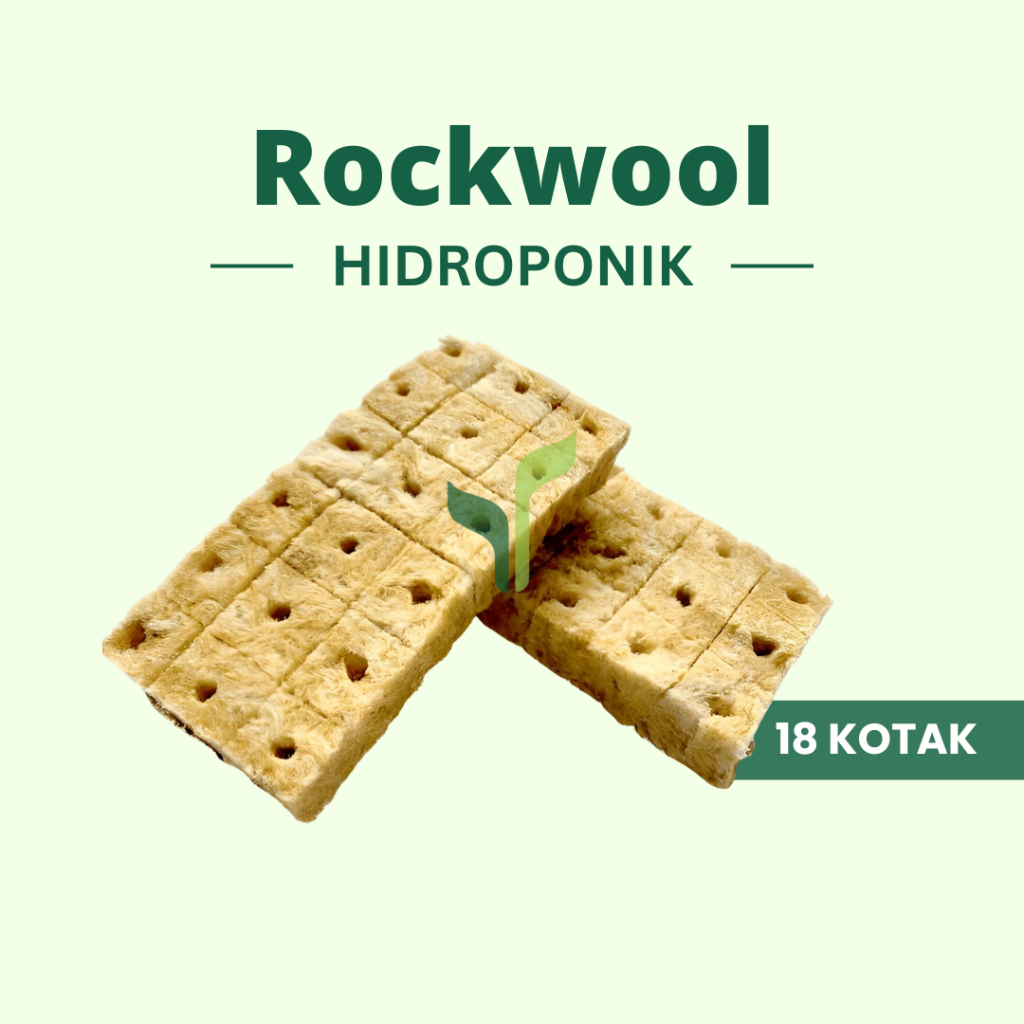 Rockwool Hidroponik - Media Tanam Hidroponik