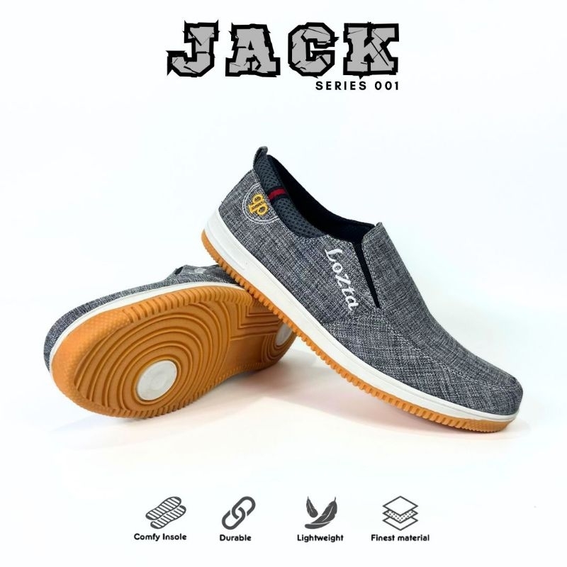 LOZTA Sepatu Pria Slop Selop Slip On Joker 13 Sepatu Cowok Keren