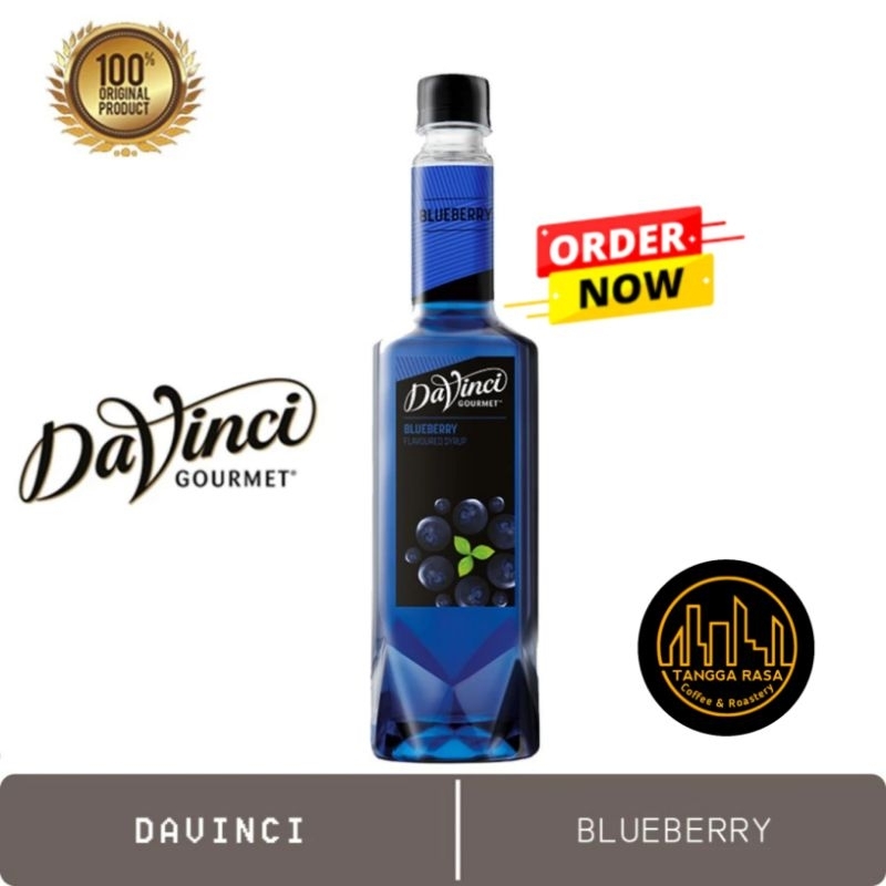 

Davinci Syrup Rasa Bluberry 750ml