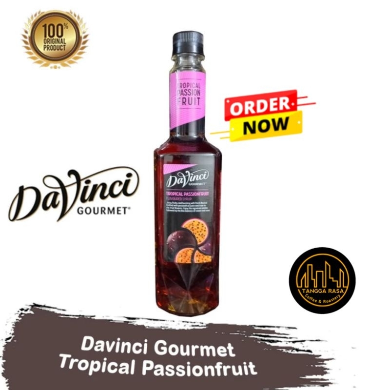 

Tropical Passionfruit Syrup Davinci 750ml