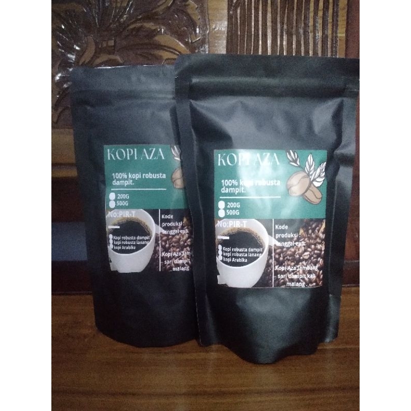 

Terlaris!! Kopi Aza/Kopi Robusta/Kopi Robusta Dampit Malang 200gr